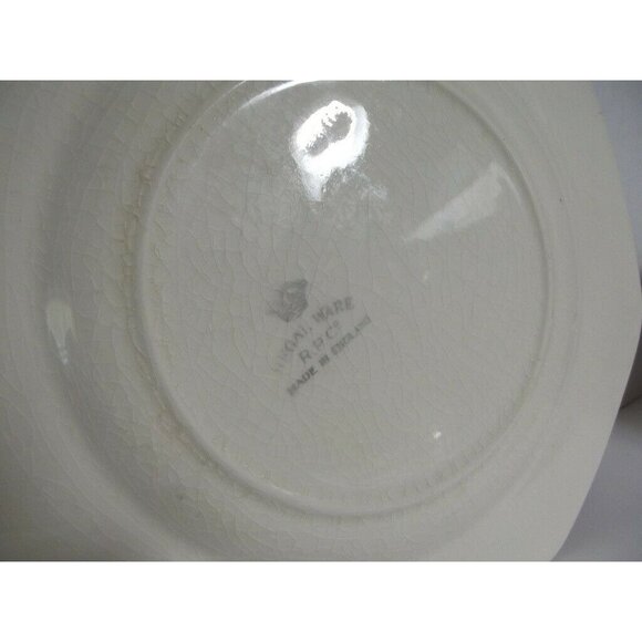 Lot of 2 Vintage Regal Ware R P Co Octagon Plate Made in England Regal Pottery # - Picture 12 of 12
